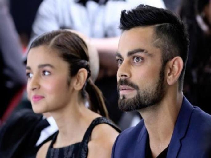 A message from Alia Bhatt to Virat Kohli | आलिया भट्टने विराट कोहलीला दिला 'हा' संदेश