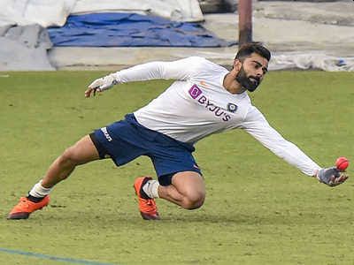 Fielding with the pink ball will be challenging, says Virat Kohli | गुलाबी चेंडूने फिल्डींग करणे असणार आव्हानात्मक, सांगतोय विराट कोहली