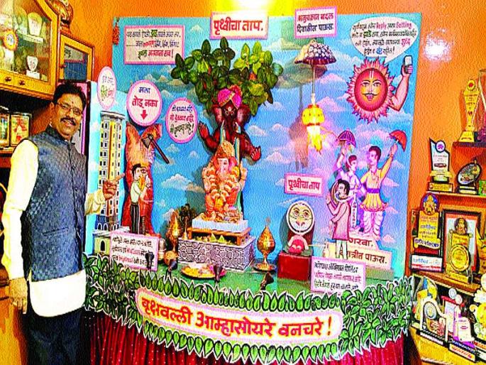 Talented painter hiding in ST staff in mumbai MSRTC | एसटी कर्मचाऱ्यात दडलेला प्रतिभावान चित्रकार