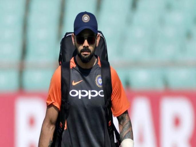 IND v WI ​​2018: Virat Kohli congratulated Indian team for T20I whitewash over West Indies | IND v WI 2018: भारतीय संघाच्या मालिका विजयानंतर कोहलीनं केलं ट्विट...