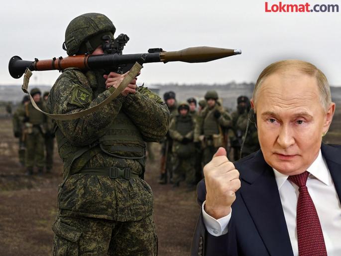 'If there is no peace talks, we will seize more parts of Ukraine'; Vladimir Putin's threat, calling European leaders sons of pigs | 'शांतता चर्चा केली नाही तर युक्रेनचा आणखी भाग बळकावू'; व्लादिमीर पुतीन यांची धमकी, युरोपीय नेत्यांना म्हणाले डुकराच्या औलादी 'If there is no peace talks, we will seize more parts of Ukraine'; Vladimir Putin's threat, calling European leaders sons of pigs | 'शांतता चर्चा केली नाही तर युक्रेनचा आणखी भाग बळकावू'; व्लादिमीर पुतीन यांची धमकी, युरोपीय नेत्यांना म्हणाले डुकराच्या औलादी