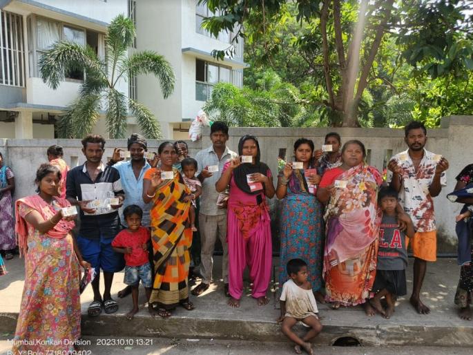 Mumbai Lok Sabha Election 2024: The working homeless will be the first to vote | श्रमिक बेघर पहिल्यांदा मतदान करणार Mumbai Lok Sabha Election 2024: The working homeless will be the first to vote | श्रमिक बेघर पहिल्यांदा मतदान करणार