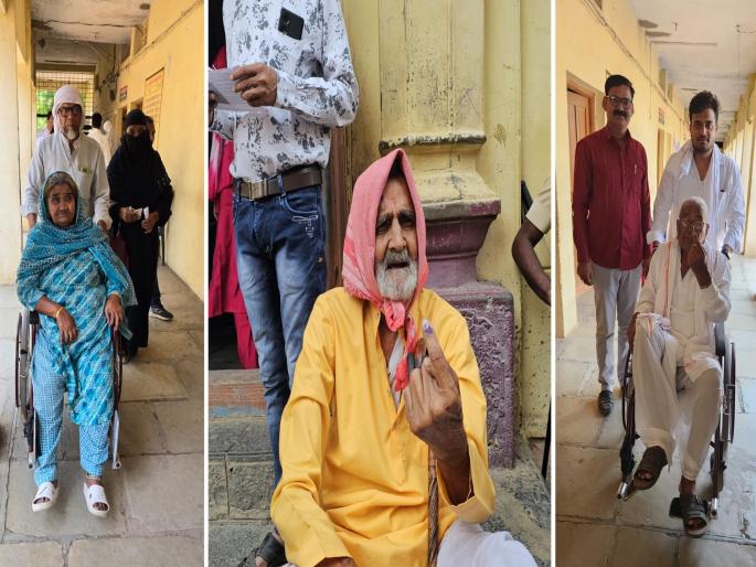 Congestion at polling station during morning session in Hingoli; 18.19 percent polling till 11 am | हिंगोलीत सकाळच्या सत्रात मतदान केंद्रात गर्दी; ११ वाजेपर्यंत १८.१९ टक्के मतदान Congestion at polling station during morning session in Hingoli; 18.19 percent polling till 11 am | हिंगोलीत सकाळच्या सत्रात मतदान केंद्रात गर्दी; ११ वाजेपर्यंत १८.१९ टक्के मतदान