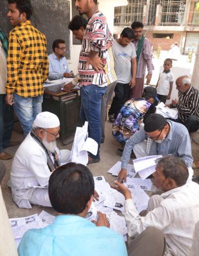 Voters' slips has not reached the voters | मतदारांपर्यंत ‘व्होटर्स स्लीप’ पोहोचल्याच नाहीत