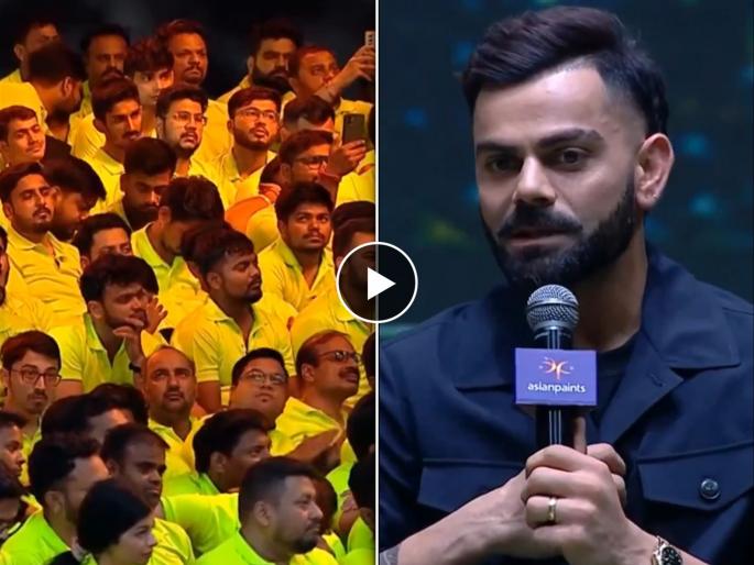 I can not use word like struggle and sacrifices, for me there is no struggle and no sacrifices, A must watch speech by Virat Kohli, speaking from the heart, Video | मी संघर्ष, त्याग असे शब्द वापरत नाही! विराट कोहलीचा अंतरात्म्याला भिडणारा Video