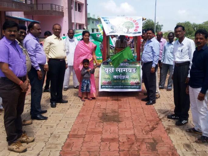 awairness about plantation Through tree plant rally | वृक्षदिंडीच्या माध्यमातून वृक्षलागवडीचे आवाहन! awairness about plantation Through tree plant rally | वृक्षदिंडीच्या माध्यमातून वृक्षलागवडीचे आवाहन!