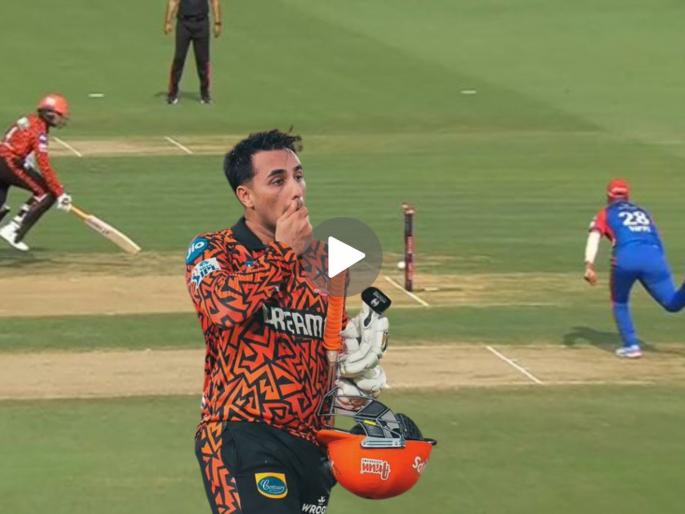 IPL 2025 DC vs SRH Terrible Mix-up With Travis Head Leads To Abhishek Sharma Runout Watch Video | DC vs SRH : फटकेबाजीवर जोर अन् सिंगल धाव घेण्यात आळस? अभिषेकनं Run Out च्या रुपात फेकली विकेट