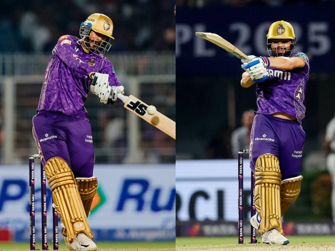 IPL 2025 KKR vs SRH 15th Match Venkatesh Iyer And Angkrish Raghuvanshi Fifty Ajinkya Rahane And Rinku Singh Class Shoe Kolkata Knight Riders Reach 200 Runs First Time In IPL 18 Season | KKR vs SRH: सलामीवीरांचा फ्लॉप शो! रिंकूसह महागडा गडी पेटला; KKR नं पहिल्यांदाच गाठला २०० चा आकडा