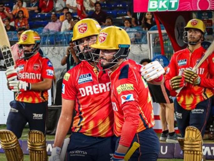 IPL 2025 SRH vs PBKS 27th Match Priyansh Arya Prabhsimran Singh Shreyas Iyer Marcus Stoinis Hit Show Punjab Kings Set Second Highest Innings Totals | प्रियांश-प्रभसिमरनसह अय्यरची फटकेबाजी! स्टॉयनिसनं ३०० प्लस स्ट्राइक रेटनं कुटल्या धावा