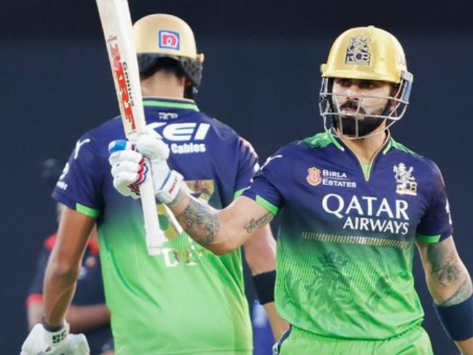 IPL 2025 RR vs RCB Virat Kohli Philip Salt Fifty Royal Challengers Bengaluru Innings 9 Wicket Win Against Rajasthan Royals | RCB चा विजयी 'चौकार'! IPL ट्रॉफी विजेत्यांना घरात मात देण्याचा सेट केलाय खास पॅटर्न