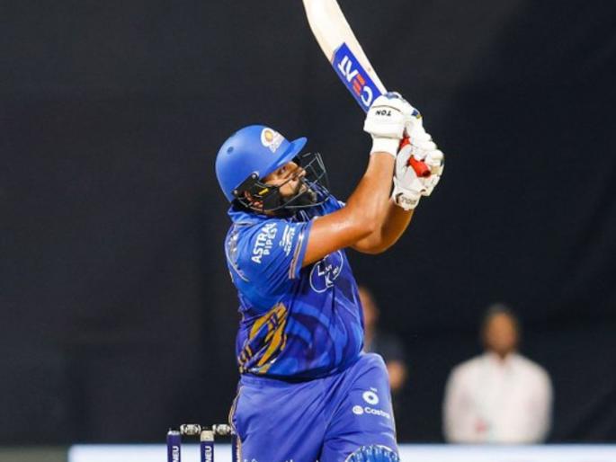 IPL 2025 MI vs SRH 33rd Match Rohit Sharma Hits 100 Sixes At Wankhede Creates Historic Milestone In Front Of Home Crowd | घरच्या मैदानात छोट्याखानी खेळीत रोहितचा मोठा पराक्रम! षटकारांच्या 'शतका'सह सेट केला खास विक्रम