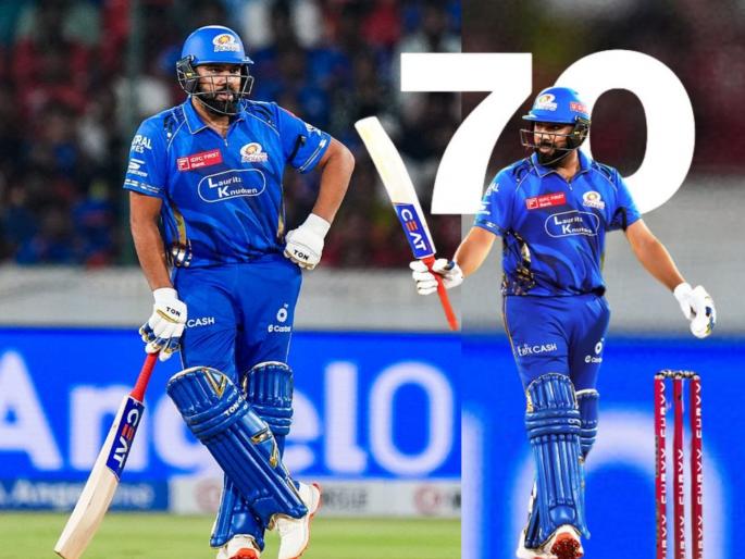 IPL 2025 SRH vs MI Rohit Sharma Back To Back Fifties Completed 12 Thousand Runs In T20 Cricket | Rohit Sharma Record : ९ वर्षांनी हिटमॅनच्या भात्यातून आली बॅक टू बॅक फिफ्टी! खास विक्रमालाही गवसणी