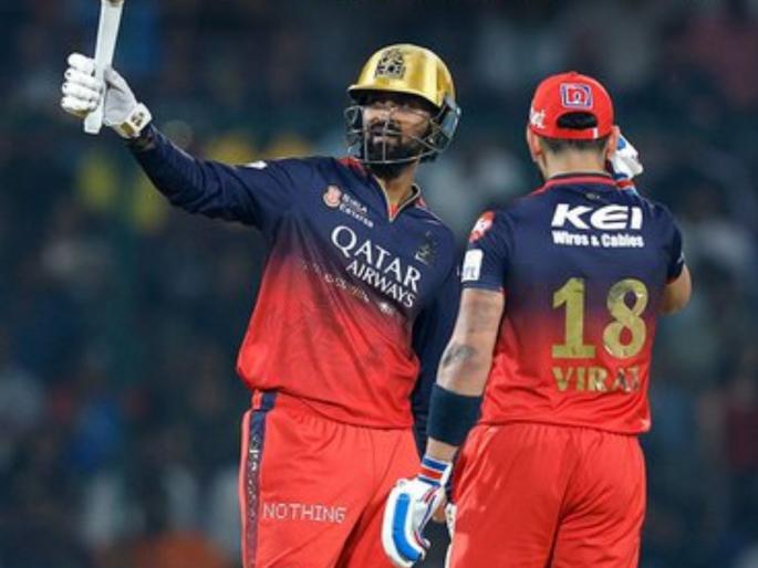 IPL 2025 Krunal Pandya And Virat Kohli Power Royal Challengers Bengaluru Stunning Victory Over Delhi Capitals At Arun Jaitley Stadium | IPL 2025 DC vs RCB : विराटसह क्रुणाल पांड्याचा हिट शो! फसलेल्या RCB नं शेवटी दाबात जिंकली मॅच