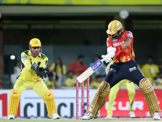 IPL2025 PBKS knock CSK out of the playoffs race Yuzvendra Chahals Hat Trick Shreyas Iyers 72 Guide Punjab Kings To 4 Wicket Win Over Chennai Super Kings | CSK प्लेऑफ्सच्या शर्यतीतून आउट; IPL च्या इतिहासात धोनीच्या संघावर पहिल्यांदाच आली ही वेळ