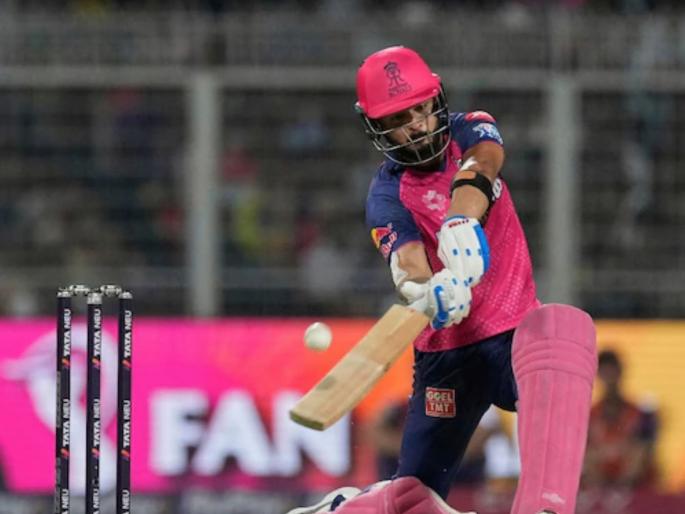 Rajasthan Royals Captain Riyan Parag Record With Smashed Back To Back Six Sixes Against Kolkata Knight Riders | IPL 2025 : रियान परागचा मोठा पराक्रम; ६ चेंडूत सलग ६ षटकार मारत सेट केला नवा रेकॉर्ड