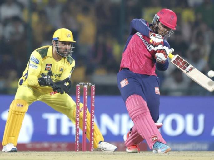 IPL 2025 RR vs CSK Vaibhav Suryavanshi Fifty With Six In just 27 Balls Against Chennai Super Kings | IPL 2025 : १४ वर्षीय वैभव सूर्यंवशीची 'परिपक्व' खेळी; सिक्सर मारत साजरी केली फिफ्टी!