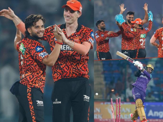 IPL 2025 SRH vs KKR Sunrisers Hyderabad beats Kolkata Knight Riders by 110 Runs Harsh Dubey Impressed With His Bowling After Klaasen And Head Hit Show | SRH vs KKR : ऑरेंज आर्मीचा मोठा विजय! विदर्भकराची हॅटट्रिक हुकली; पण पठ्ठ्यानं मैफिल लुटली