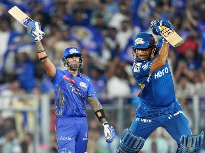 IPL 2025 MI vs PBKS Suryakumar Yadav Breaks Sachin Tendulkars 15 Year Old Record Most Runs In A IPL Season For Mumbai Indians | ...अन् दुसऱ्या प्रयत्नात सूर्यकुमार यादव ठरला MI चा टॉपर! सचिनचा १५ वर्षांपूर्वीचा विक्रम मोडला