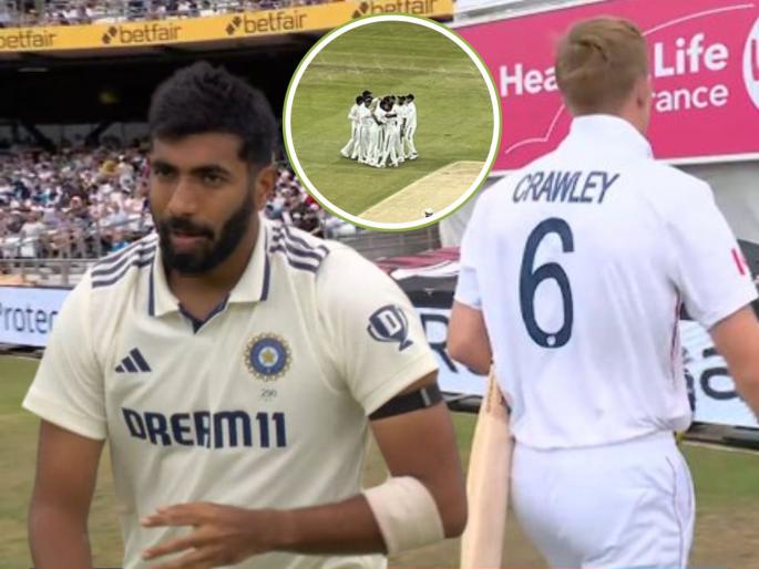 ENG vs IND Jasprit Bumrah dismisses Zak Crawley for 5th time in Tests See Record | मौसम मस्ताना..! जसप्रीत बुमराहनं पहिल्याच षटकात सलामीवीर Zak Crawley चा केला 'करेक्ट कार्यक्रम'