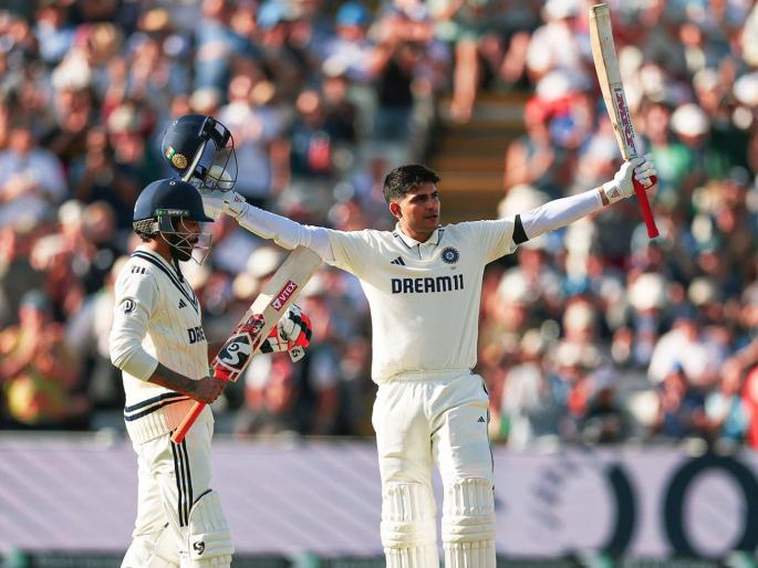 ENG vs IND 2nd Test Day 1 Stumps Shubman Gill Ravindra Jadeja Yashasvi Jaiswal Hit Show Ensure India Ends Opening Day In Balance At Edgbaston | ENG vs IND : गिल-जड्डू जोडी जमली! अर्धा संघ तंबूत परतल्यावर टीम इंडियानं साधला 'त्रिशतकी' डाव