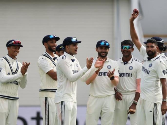 India vs England 2nd Test Day 3 ENG 407 All Out IND Takes 180 Run Lead Siraj Takes Six Wicket Haul Akash Deep Take 4 Wickets | DSP सिराजचा 'सिक्सर' अन् आकाश दीपचा 'चौकार'! इंग्लंडचा संघ ४०७ धावांवर All Out