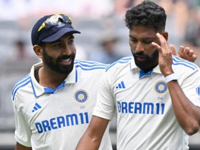 IND vs ENG Jasprit Bumrah In Mohammed Siraj Out At Manchester Old Trafford 4 Th Test | IND vs ENG : बुमराह 'ऑन ड्यूटी'; सिराजला मिळणार सुट्टी! टीम इंडियात शिजतोय हा प्लॅन