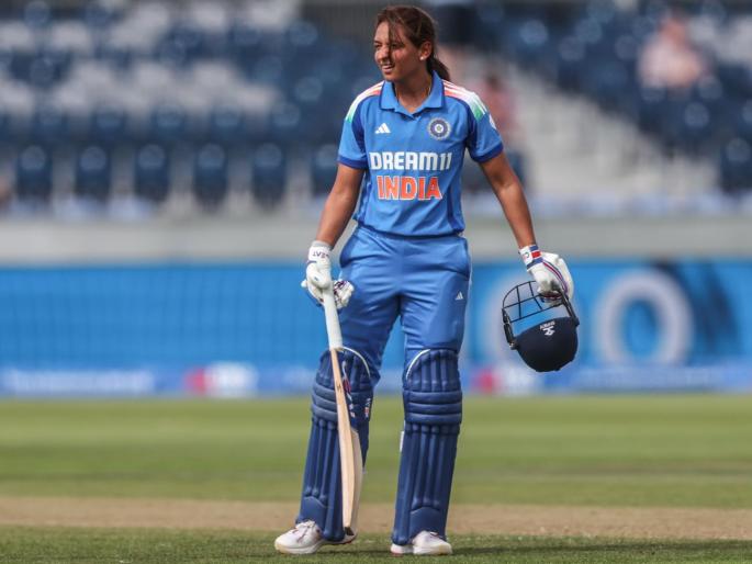ENG W vs IND W 3rd ODI Harmanpreet Kaur Slams Her Seventh W ODI Ton Equals Mithali Raj highest ODI total vs England Know All Milestones And Records | IND vs ENG : हरमनप्रीत कौरची कडक सेंच्युरी! निर्णायक वनडेत टीम इंडियानं केली विक्रमांची 'बरसात'