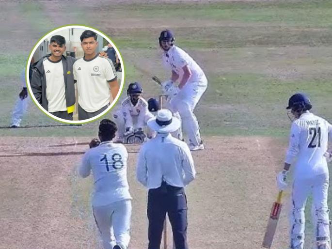 Vaibhav Suryavanshi Become Youngest Indian Bowler To Take Wicket In Youth Test Create History | वैभव सूर्यवंशीची स्फोटक फलंदाजीनंतर आता गोलंदाजीत कमाल! युवा टीम इंडियाकडून कसोटीत रचला इतिहास