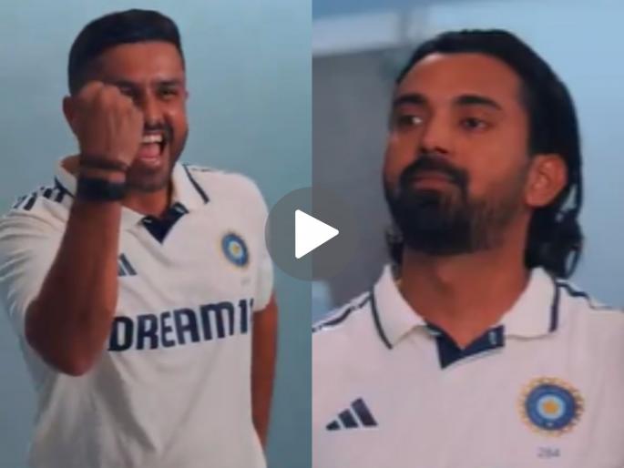 IND vs ENG KL Rahuls Heartwarming Message To Comeback Man Karun Nair Before England Tests Watch Video | IND vs ENG : जुनी मैत्री! KL राहुलनं शेअर केली करुण नायरच्या कमबॅक मागची खास स्टोरी