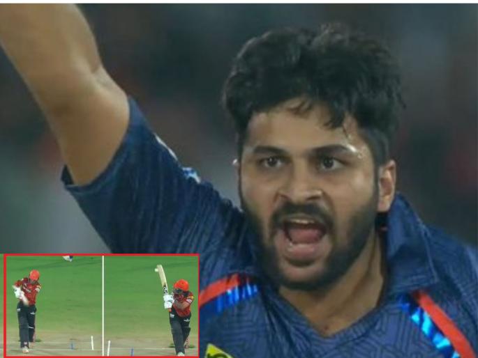 IPL 2025 SRH vs LSG Lord Shardul Thakur Gets Two Massive Wickets Of Abhishek Sharma And Ishan Kishan Falls For A Golden Duck | IPL 2025 SRH vs LSG : शार्दुल ठाकूरचा दे धक्का शो! अभिषेकसह इशानला बॅक टू बॅक धाडलं तंबूत