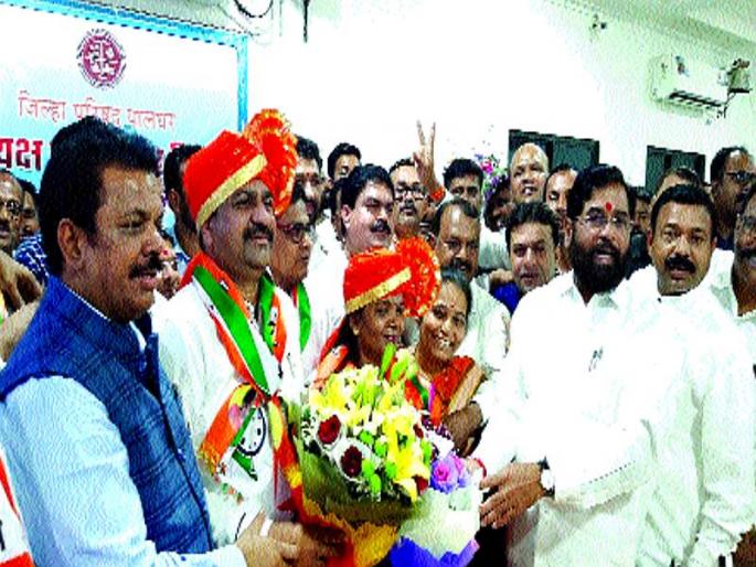 GP President-vice-president uncontested | जि.प. अध्यक्ष-उपाध्यक्ष बिनविरोध GP President-vice-president uncontested | जि.प. अध्यक्ष-उपाध्यक्ष बिनविरोध
