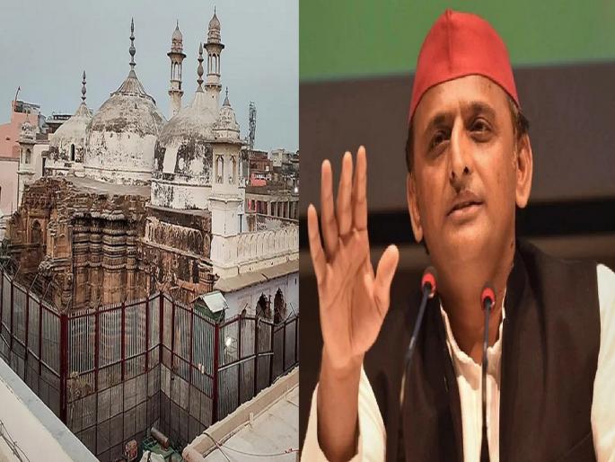 Akhilesh Yadav's Controversial statement on hindu temple and Faith | Akhilesh Yadav: "कुठेही दगड ठेवा, बाजूला लाल झेंडा ठेवा अन् मंदिर तयार", अखिलेश यादव यांचे वादग्रस्त वक्तव्य Akhilesh Yadav's Controversial statement on hindu temple and Faith | Akhilesh Yadav: "कुठेही दगड ठेवा, बाजूला लाल झेंडा ठेवा अन् मंदिर तयार", अखिलेश यादव यांचे वादग्रस्त वक्तव्य