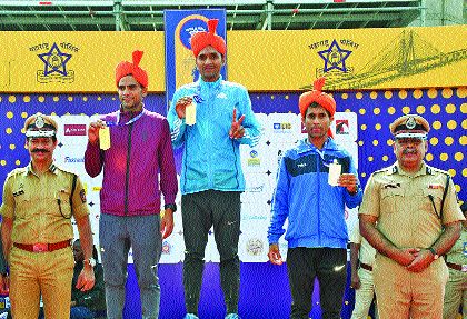 Domination of Kenyan runners; The Pal brothers shone among the Indians | केनियन धावपटूंचे वर्चस्व; भारतीयांमध्ये पाल बंधू चमकले