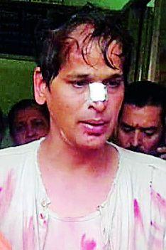 Plastic businessman attacked in Nagpur: Angry businessmen hit the police station | नागपुरात प्लास्टिक व्यापाऱ्यावर हल्ला : संतप्त व्यापाऱ्यांची पोलीस ठाण्यावर धडक