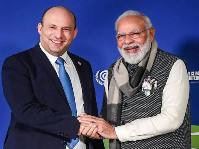 Naftali Bennett Corona Positive: Israeli Prime Minister Naftali Bennett's corona infected; may cancel India tour from 3 april to 5 april | Naftali Bennett Corona Positive: भारत दौऱ्याआधीच इस्त्रायलचे पंतप्रधान नफ्ताली बेनेट यांना कोरोनाची लागण Naftali Bennett Corona Positive: Israeli Prime Minister Naftali Bennett's corona infected; may cancel India tour from 3 april to 5 april | Naftali Bennett Corona Positive: भारत दौऱ्याआधीच इस्त्रायलचे पंतप्रधान नफ्ताली बेनेट यांना कोरोनाची लागण