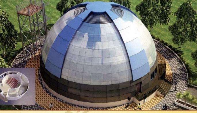 Now auditorium in Washim also | वाशिममध्येही आता आंतरराष्ट्रीय दर्जाचे तारांगण Now auditorium in Washim also | वाशिममध्येही आता आंतरराष्ट्रीय दर्जाचे तारांगण