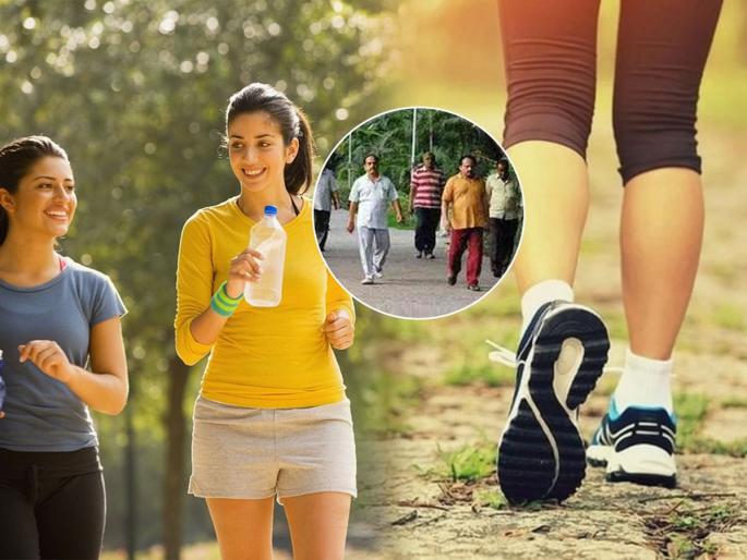 Walking Benefits for Weight Loss : Which is Right Way to Walk Know About Right time for walk | बारीक दिसाचंय पण व्यायामाला वेळच नाही? रोज 'इतकी' पाऊलं चाला, पटापट वजन कमी होईल