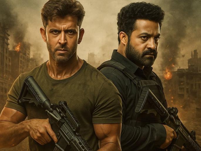Hrithik Roshan to give special gift on Jr. NTR's birthday War 2 teaser release date | ज्यु. एनटीआरच्या वाढदिवशी हृतिक रोशन देणार खास गिफ्ट, 'या' तारखेला येणार 'वॉर २'चा टीझर Hrithik Roshan to give special gift on Jr. NTR's birthday War 2 teaser release date | ज्यु. एनटीआरच्या वाढदिवशी हृतिक रोशन देणार खास गिफ्ट, 'या' तारखेला येणार 'वॉर २'चा टीझर