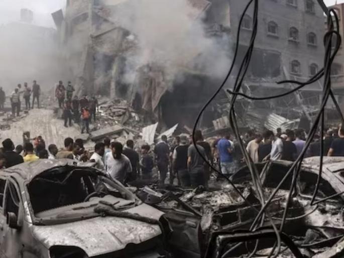 israel hamas war more than 1500 palestinian died in gaza strips | Israel Palestine Conflict भीषण! 1500 जणांचा मृत्यू, 4.3 लाख लोक बेघर; इस्रायलने गाझा पट्टीवर फेकले 6000 बॉम्ब israel hamas war more than 1500 palestinian died in gaza strips | Israel Palestine Conflict भीषण! 1500 जणांचा मृत्यू, 4.3 लाख लोक बेघर; इस्रायलने गाझा पट्टीवर फेकले 6000 बॉम्ब