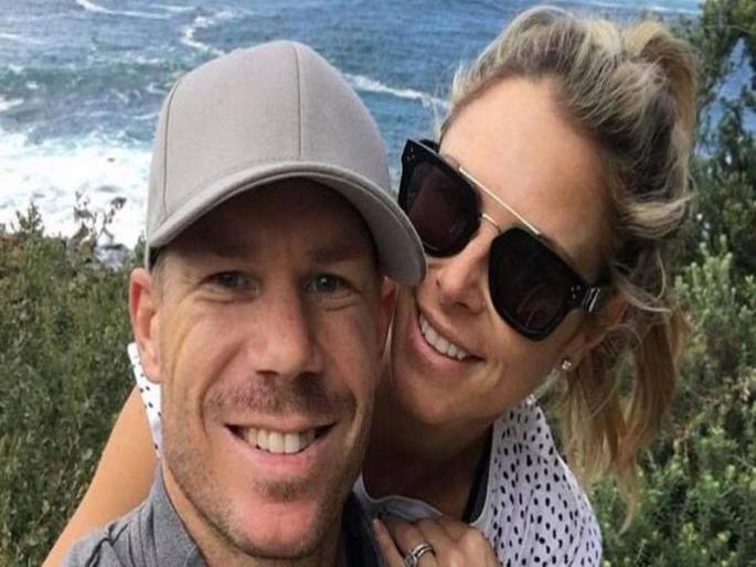 England's goal of limiting cricket, David Warner's wife | इंग्लंड चाहत्यांकडून लिमिट क्रॉस, डेव्हिड वॉर्नरच्या पत्नीला केलं लक्ष्य