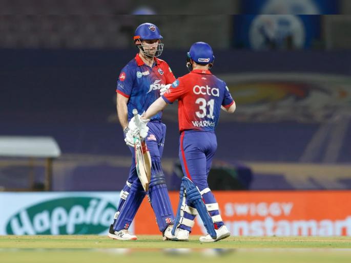 IPL 2022 RR vs DC Live Updates : Mitchell Marsh missed out on a fantastic century 89 (62),  Delhi Capitals won by 8 wickets, keeps in the race for the playoffs | Mitchell Marsh IPL 2022 RR vs DC Live Updates : १२ चेंडूंत ६२ धावा!; दिल्ली कॅपिटल्सच्या विजयात मिचेल मार्श ठरला छावा, Playoffsच्या शर्यतीची वाढली चुरस