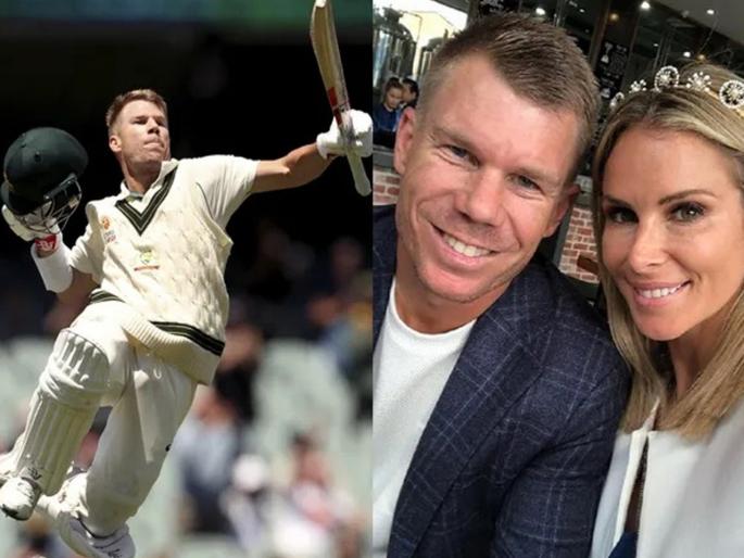 David Warner's wife Candice posts Mahatama Gandhi's quote after his stunning 335 against Pakistan | पाकविरुद्ध डेव्हिड वॉर्नरचे त्रिशतक अन् पत्नीनं मांडला महात्मा गांधींचा विचार...