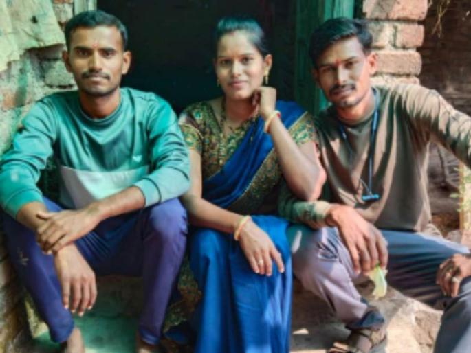 Awesome! After his sister, two brothers joined the police force and set an example in Gundi village | जबरदस्त! बहिणीपाठोपाठ दोन सख्खे भाऊ पोलिस दलात दाखल, गुंडी गावात घालून दिला आदर्श Awesome! After his sister, two brothers joined the police force and set an example in Gundi village | जबरदस्त! बहिणीपाठोपाठ दोन सख्खे भाऊ पोलिस दलात दाखल, गुंडी गावात घालून दिला आदर्श