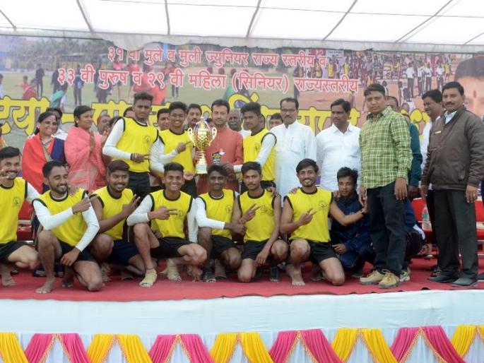 Washim Winner of state level Aatyapatya championship | राज्यस्तरीय  आट्यापाट्या स्पर्धेत वाशिम जिल्हा संघ विजेता