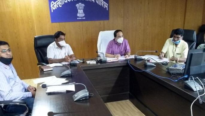 Complete crop damage panchnama immediately - Guardian Minister Shambhuraje Desai | पीक नुकसानाचे पंचनामे तातडीने पूर्ण करा  - पालकमंत्री शंभूराज देसाई Complete crop damage panchnama immediately - Guardian Minister Shambhuraje Desai | पीक नुकसानाचे पंचनामे तातडीने पूर्ण करा  - पालकमंत्री शंभूराज देसाई