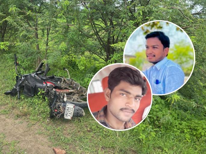 Hingoli: Two killed in a horrific accident involving a tempo and a two-wheeler, incident near Kawatha Phata | Hingoli: टेम्पो आणि दुचाकीच्या भीषण अपघातात दोघांचा मृत्यू, किन्होळा फाट्याजवळील घटना Hingoli: Two killed in a horrific accident involving a tempo and a two-wheeler, incident near Kawatha Phata | Hingoli: टेम्पो आणि दुचाकीच्या भीषण अपघातात दोघांचा मृत्यू, किन्होळा फाट्याजवळील घटना