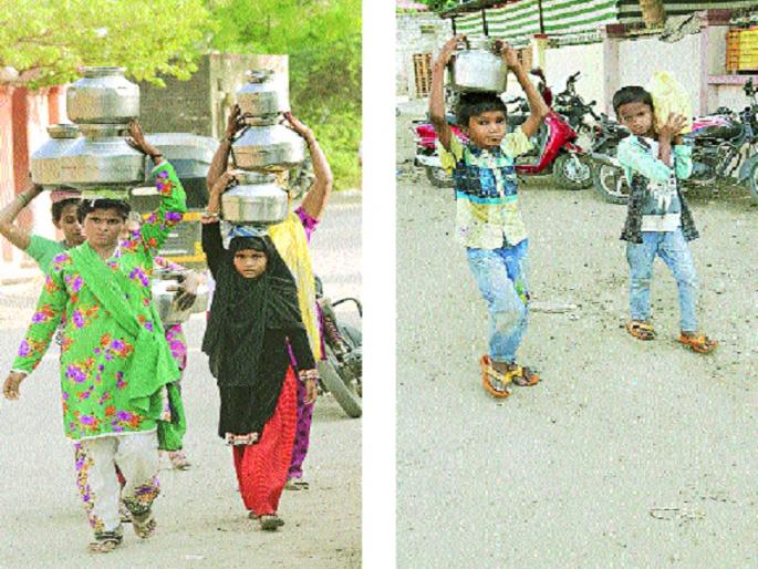 Water shortage in Begumpura area | बेगमपुरा परिसरात पाण्याचा ठणठणाट Water shortage in Begumpura area | बेगमपुरा परिसरात पाण्याचा ठणठणाट