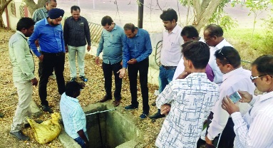 Nanded railway office dissipated water supply | नांदेड रेल्वे कार्यालयाचा पाणीपुरवठा खंडित Nanded railway office dissipated water supply | नांदेड रेल्वे कार्यालयाचा पाणीपुरवठा खंडित
