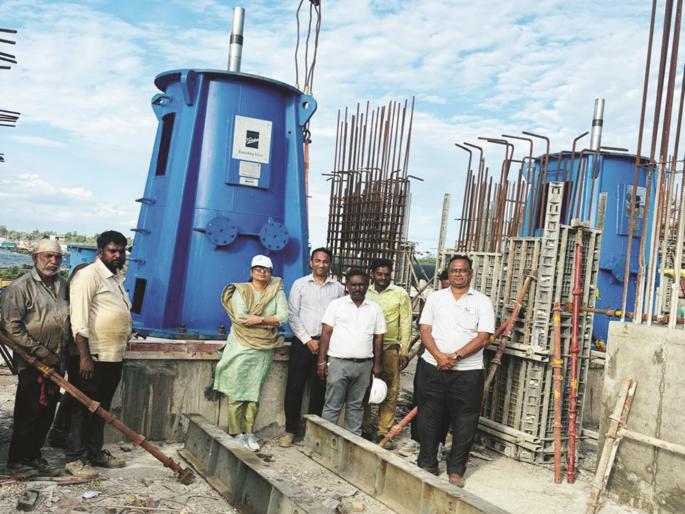Two 3,700 horsepower pumps installed in Jayakwadi; Chhatrapati Sambhajinagar likely to get 200 MLD additional water after Diwali | जायकवाडीत बसले ३,७०० अश्वशक्तीचे दोन पंप; दिवाळीनंतर २०० एमएलडी वाढीव पाणी मिळण्याची शक्यता Two 3,700 horsepower pumps installed in Jayakwadi; Chhatrapati Sambhajinagar likely to get 200 MLD additional water after Diwali | जायकवाडीत बसले ३,७०० अश्वशक्तीचे दोन पंप; दिवाळीनंतर २०० एमएलडी वाढीव पाणी मिळण्याची शक्यता