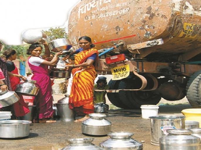 Water scarcity increased in Satara, 48 villages and 170 mansions were thirsty | पाऊस लांबला; पाणीटंचाई वाढली, साताऱ्यातील ४८ गावे अन् १७० वाड्या तहानल्या Water scarcity increased in Satara, 48 villages and 170 mansions were thirsty | पाऊस लांबला; पाणीटंचाई वाढली, साताऱ्यातील ४८ गावे अन् १७० वाड्या तहानल्या